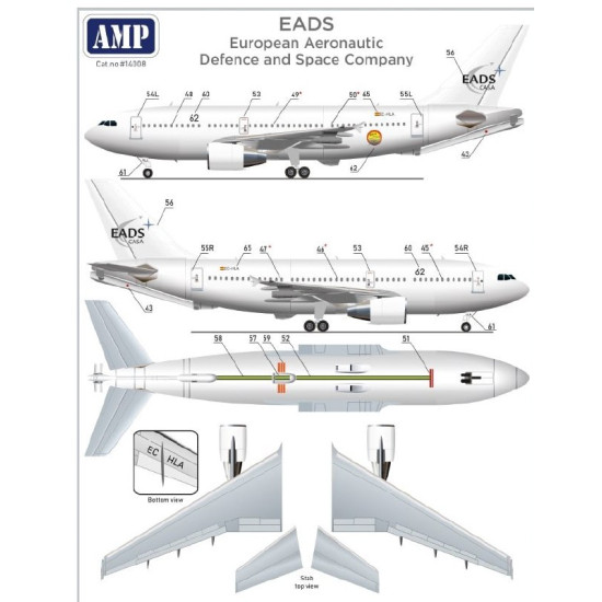 AMP 144-008 - 1/144 Airbus A310 MRTT/CC-150 Polaris Spanish AF